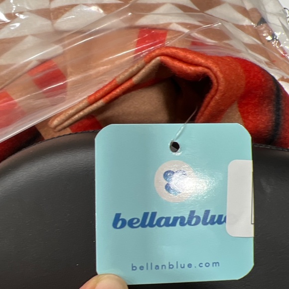 Boho Western Print Native Peacoat Camel Orange - Picture 10 of 10